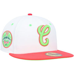 Chicago White Sox New Era Cooperstown Collection Comiskey Park 75th Anniversary Strawberry Lolli 59FIFTY Fitted Hat Outlet