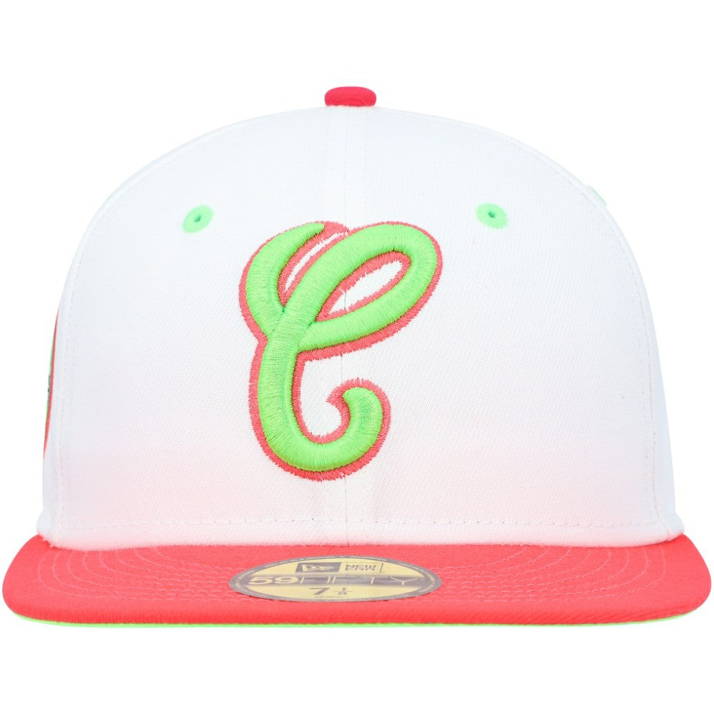 Chicago White Sox New Era Cooperstown Collection Comiskey Park 75th Anniversary Strawberry Lolli 59FIFTY Fitted Hat Outlet