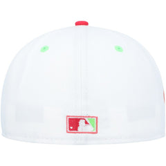 Chicago White Sox New Era Cooperstown Collection Comiskey Park 75th Anniversary Strawberry Lolli 59FIFTY Fitted Hat Outlet