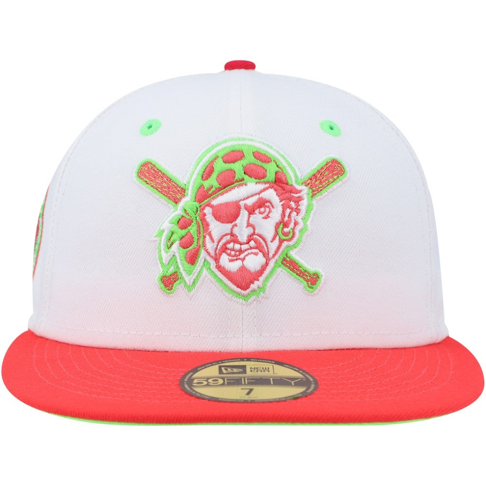 Pittsburgh Pirates New Era Three Rivers Stadium 30th Anniversary Strawberry Lolli 59FIFTY Fitted Hat Online