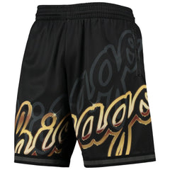Mitchell & Ness Chicago Bulls Big Face 4.0 Fashion Shorts Black
