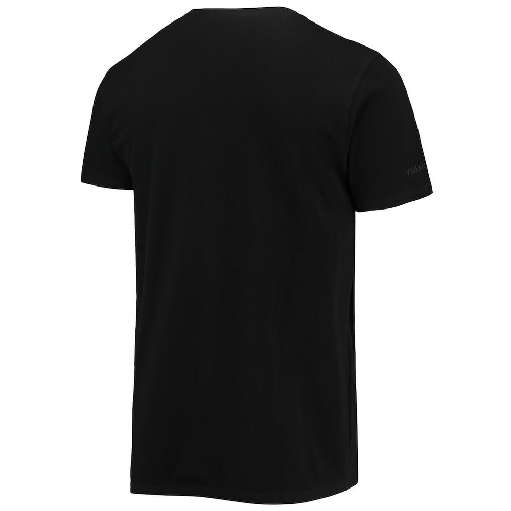 Mitchell & Ness Philadelphia 76ers Big & Tall Hardwood Classics Big Face 4.0 T-Shirt Black