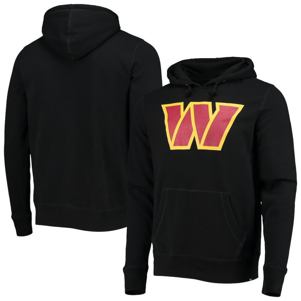 Washington Commanders '47 Imprint Headline Pullover Hoodie - Black - 47 brand