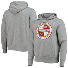 Washington Commanders '47 Imprint Headline Pullover Hoodie - Gray - 47 brand