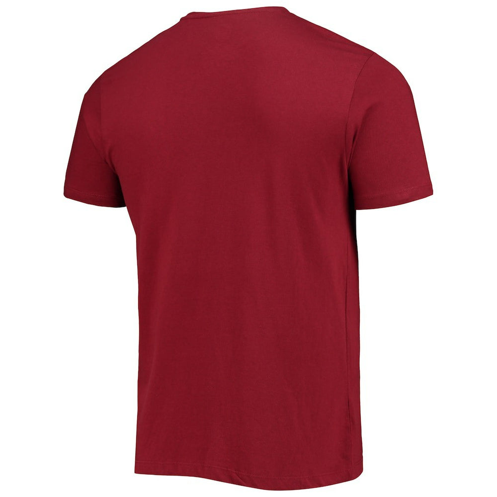 Washington Commanders '47 Wordmark Imprint Super Rival T-Shirt - Burgundy - 47 brand