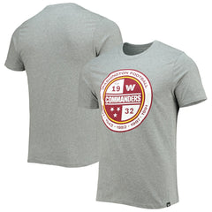Washington Commanders '47 Imprint Super Rival T-Shirt - Gray - 47 brand