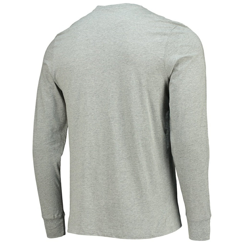 Washington Commanders '47 Traction Super Rival Long Sleeve T-Shirt - Heathered Gray - 47 brand