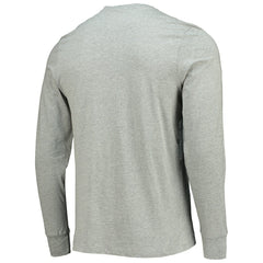Washington Commanders '47 Traction Super Rival Long Sleeve T-Shirt - Heathered Gray - 47 brand