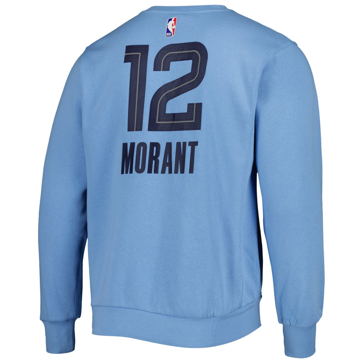 Ja Morant Memphis Grizzlies Jordan Brand Statement Name & Number Pullover Sweatshirt Light Blue