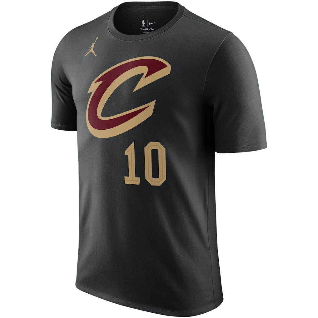 Darius Garland Cleveland Cavaliers Jordan Brand 2022/23 Statement Edition Name & Number T-Shirt Black
