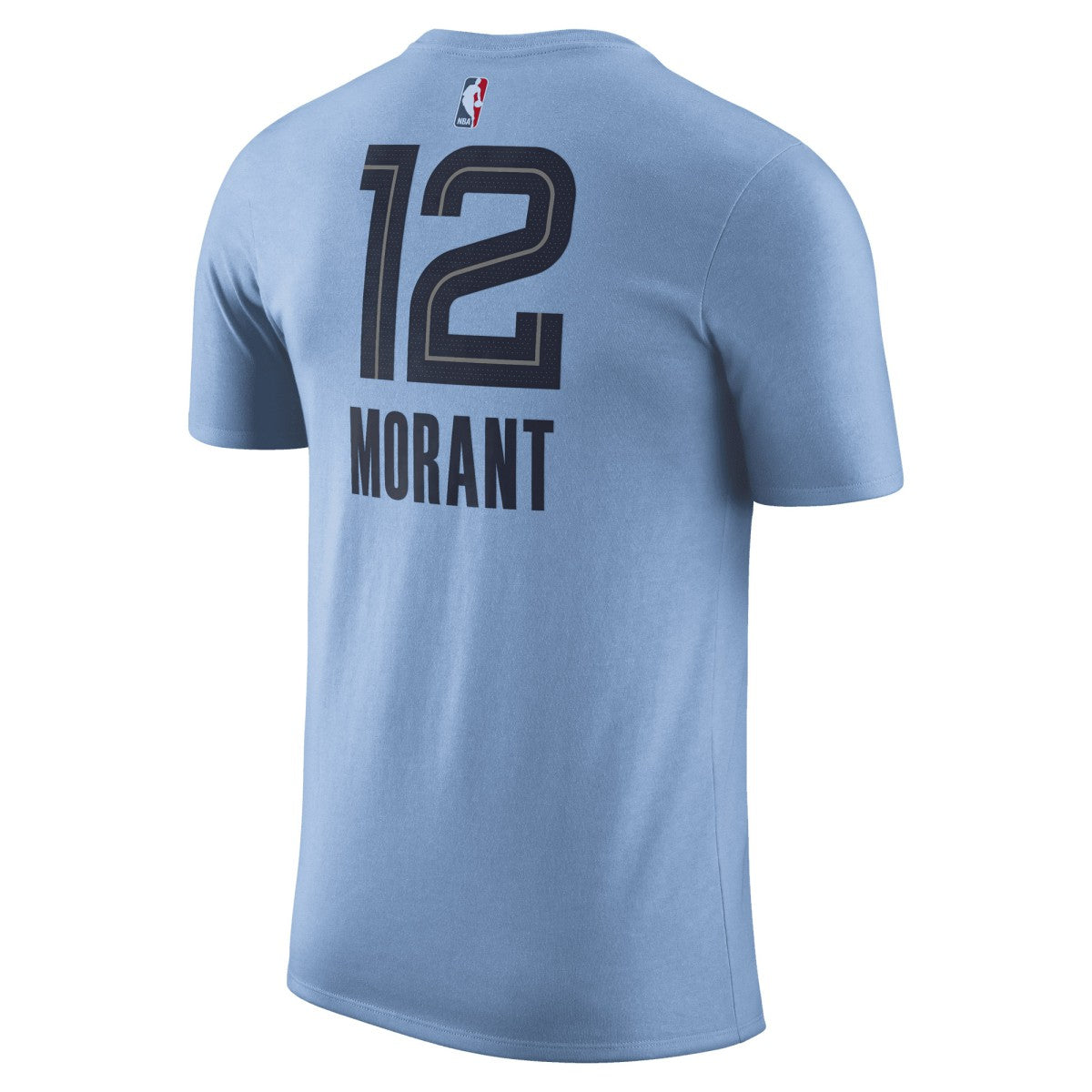 Ja Morant Memphis Grizzlies Jordan Brand 2022/23 Statement Edition Name & Number T-Shirt Light Blue