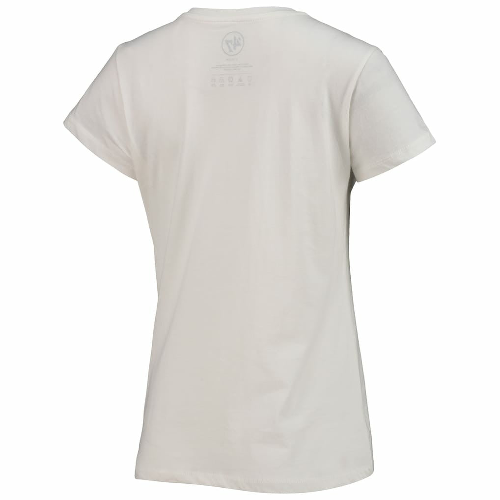 Washington Commanders '47 Women's Imprint Ultra Rival V-Neck T-Shirt - White - 47 brand