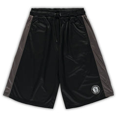 Fanatics Brooklyn Nets Big & Tall Performance Shorts Black/Charcoal