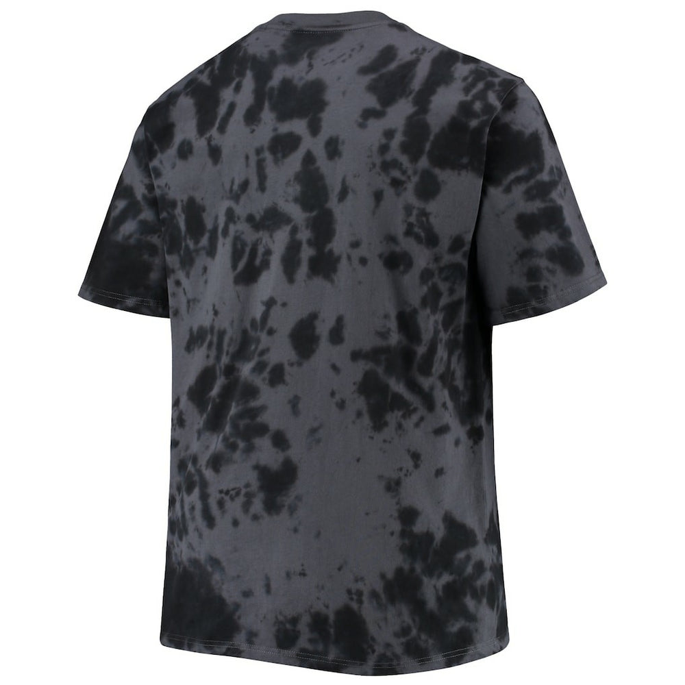 Brooklyn Nets Big & Tall Marble Dye Tonal Performance T-Shirt Black