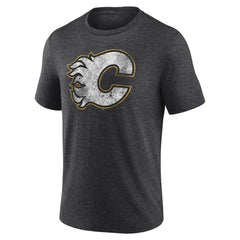 Calgary Flames Wraparound Tri-Blend T-Shirt - Charcoal | NHL sale