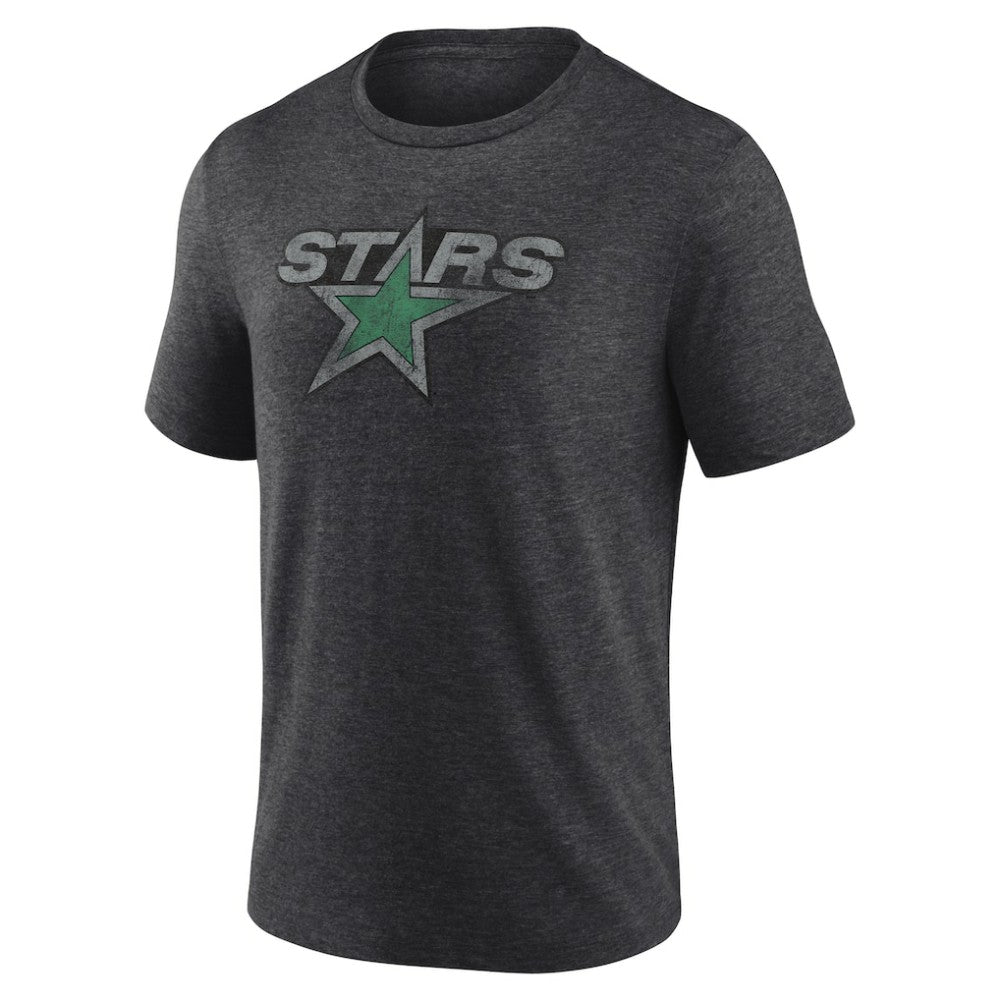 Dallas Stars Wraparound Tri-Blend T-Shirt - Charcoal | NHL online