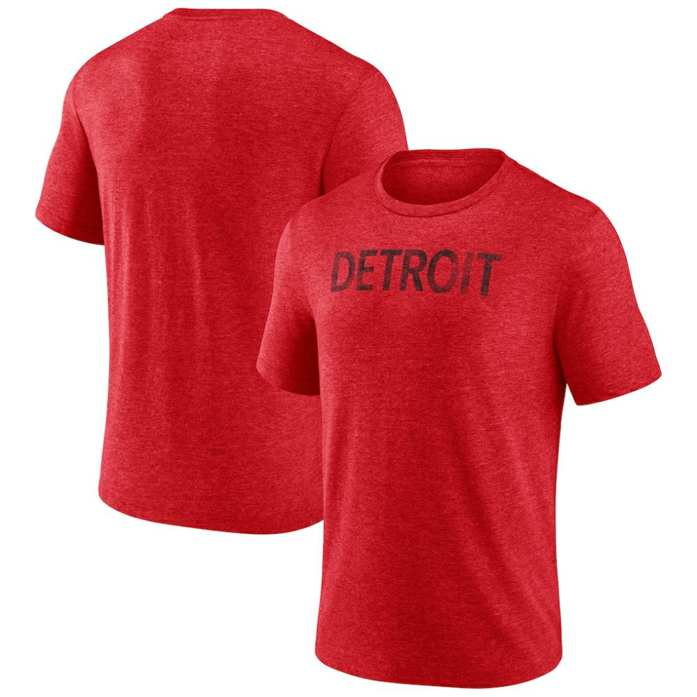 Detroit Red Wings Wraparound Tri-Blend T-Shirt - Red | NHL sale