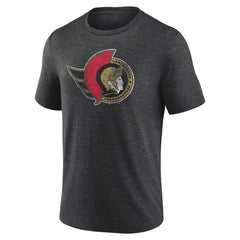 Ottawa Senators Wraparound Tri-Blend T-Shirt - Charcoal | NHL online