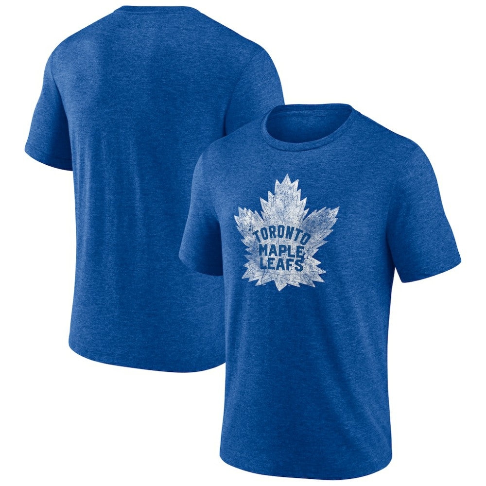 Toronto Maple Leafs Wraparound Tri-Blend T-Shirt - Blue | NHL discount