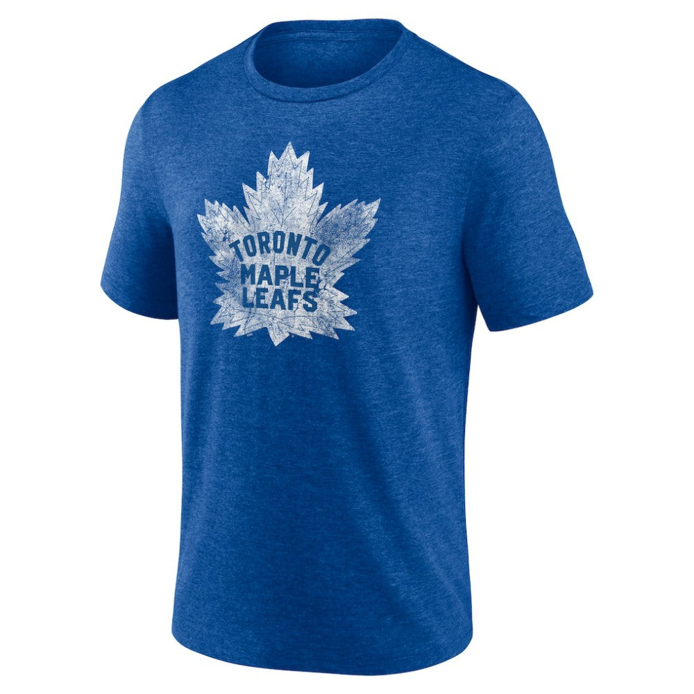 Toronto Maple Leafs Wraparound Tri-Blend T-Shirt - Blue | NHL discount