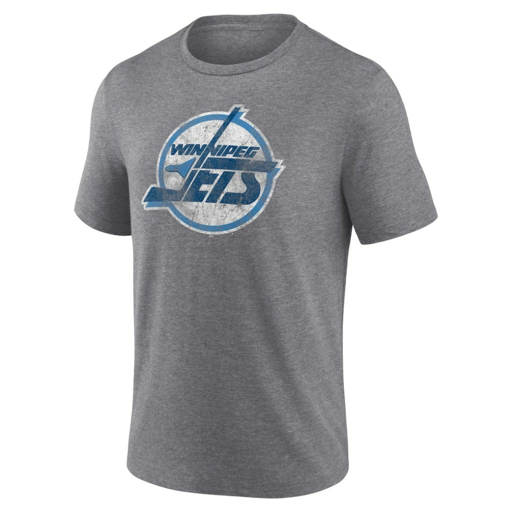 Winnipeg Jets Wraparound Tri-Blend T-Shirt - Heather Gray | NHL sale