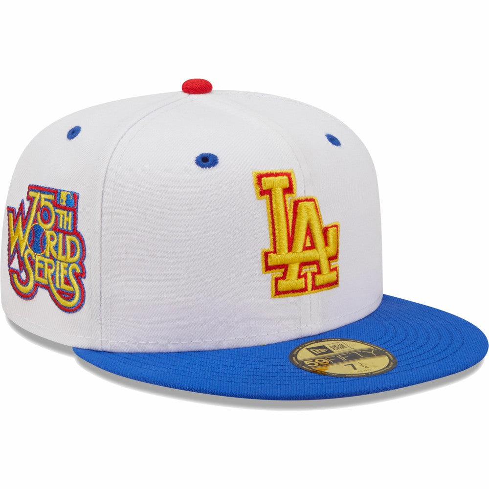 Los Angeles Dodgers New Era 75th World Series Cherry Lolli 59FIFTY Fitted Hat for sale