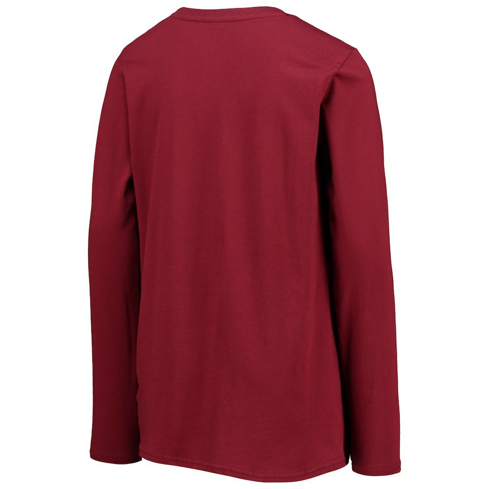 Washington Commanders Youth Secondary Logo Long Sleeve T-Shirt - Burgundy - NFL