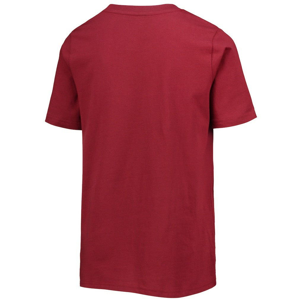 Washington Commanders Youth Secondary Logo T-Shirt - Burgundy - NFL