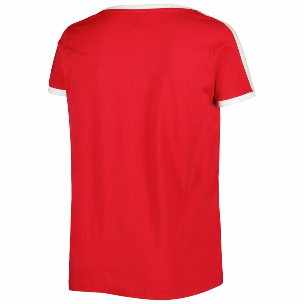 Washington Nationals Soft as a Grape Women's Plus Size V-Neck T-Shirt for sale