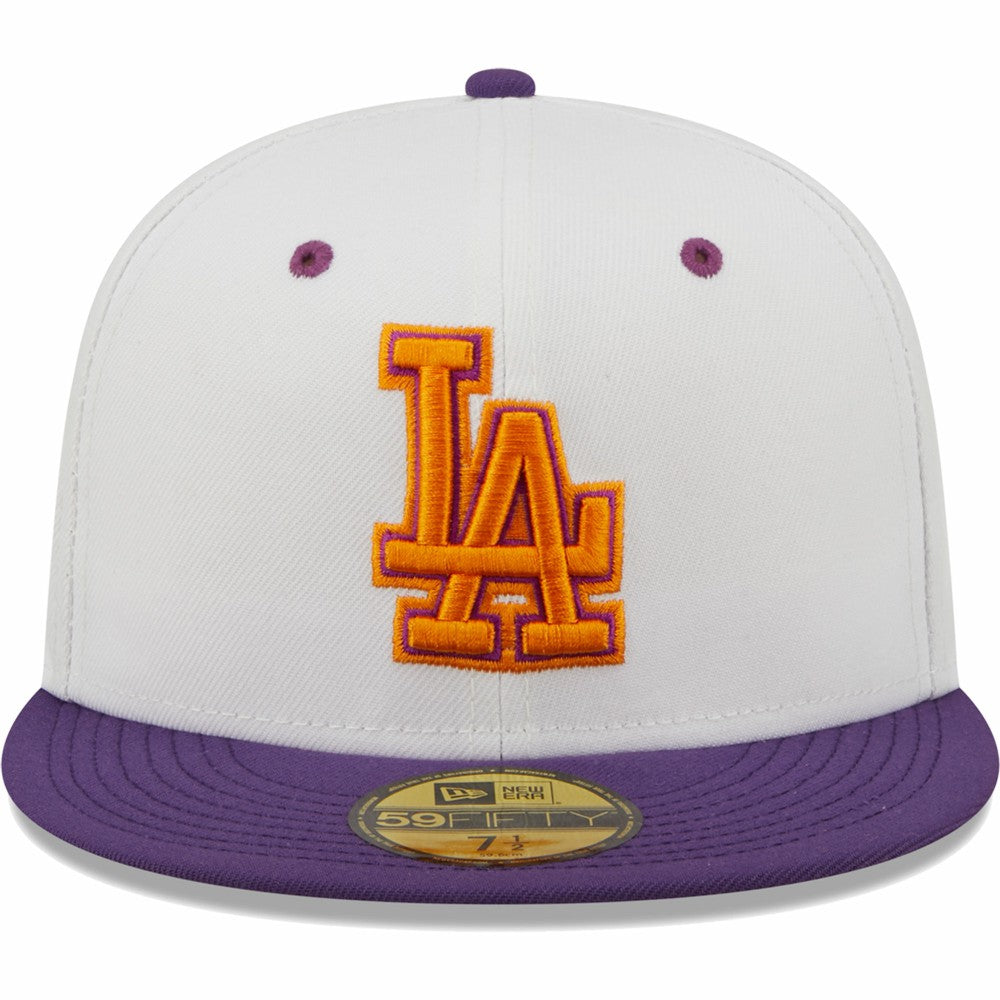 Los Angeles Dodgers New Era 40th Anniversary at Dodger Stadium Grape Lolli 59FIFTY Fitted Hat Discount