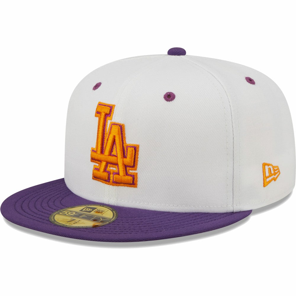 Los Angeles Dodgers New Era 40th Anniversary at Dodger Stadium Grape Lolli 59FIFTY Fitted Hat Discount