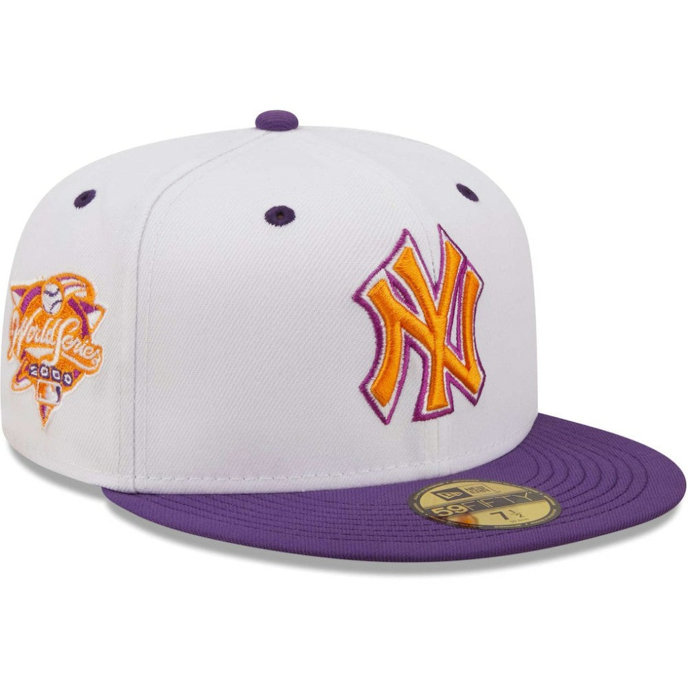 New York Yankees New Era 2000 World Series Grape Lolli 59FIFTY Fitted Hat Outlet