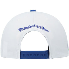Mitchell & Ness Atlanta Hawks Hardwood Classics Snapback Hat White/Royal