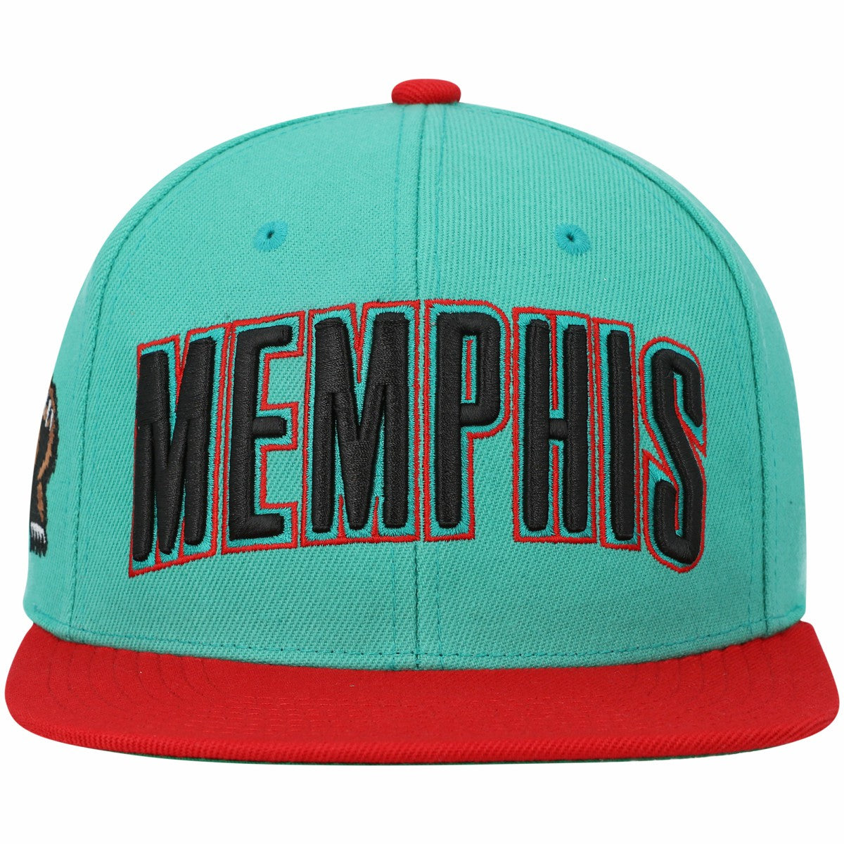 Mitchell & Ness Memphis Grizzlies Hardwood Classics Snapback Hat Teal