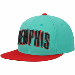 Mitchell & Ness Memphis Grizzlies Hardwood Classics Snapback Hat Teal