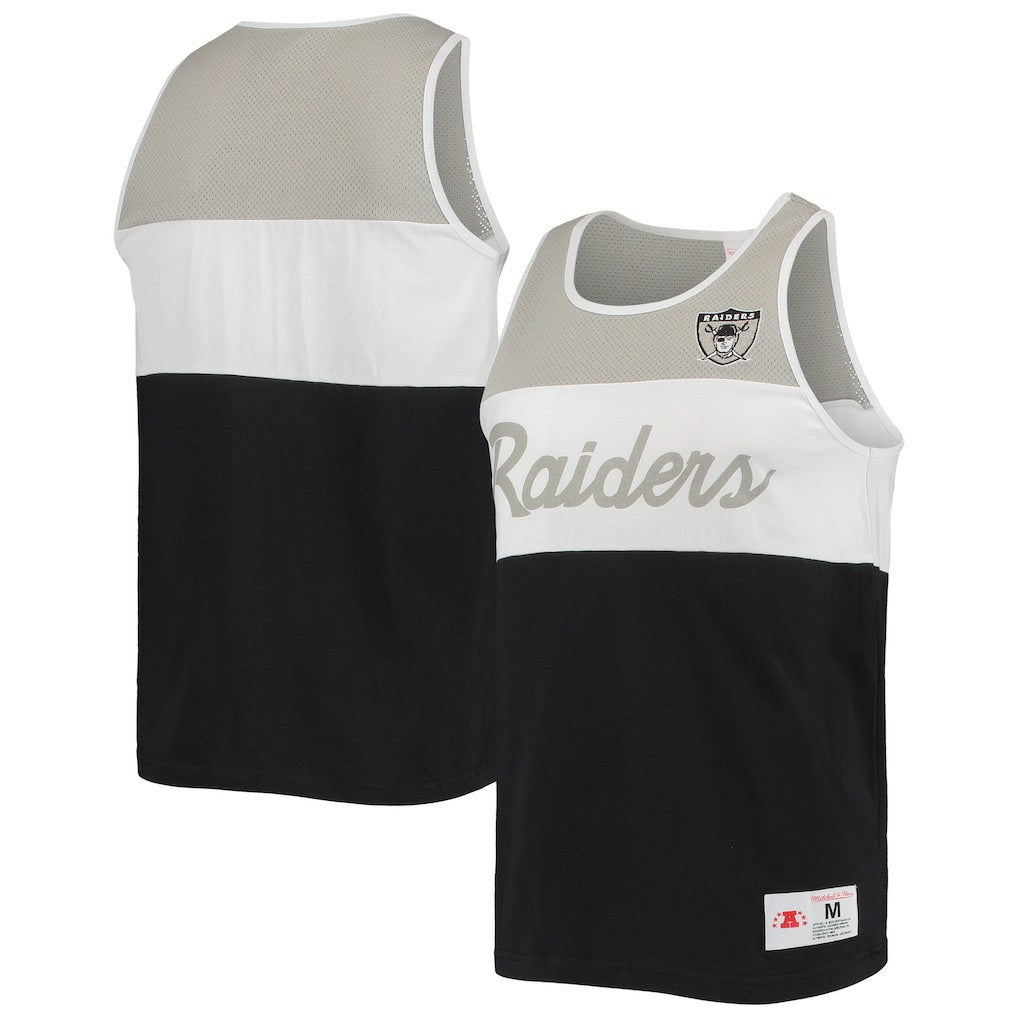 Las Vegas Raiders Team Tank Top - Black - Mitchell & Ness