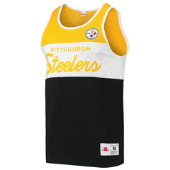 Pittsburgh Steelers Team Tank Top - Black - Mitchell & Ness