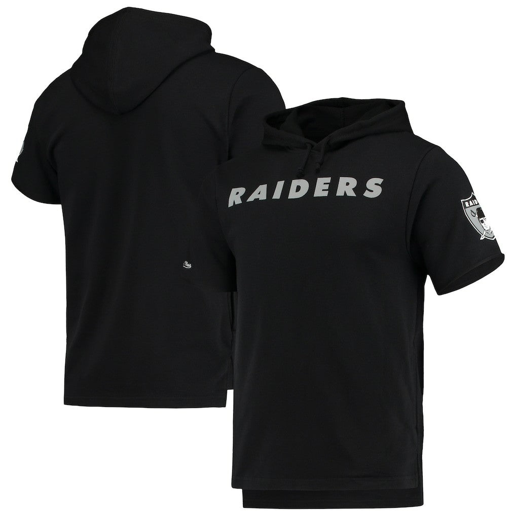 Las Vegas Raiders Game Day Hoodie T-Shirt - Black - Mitchell & Ness