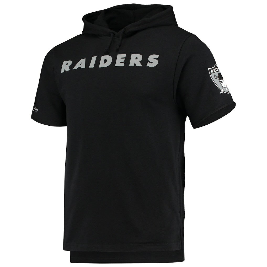 Las Vegas Raiders Game Day Hoodie T-Shirt - Black - Mitchell & Ness
