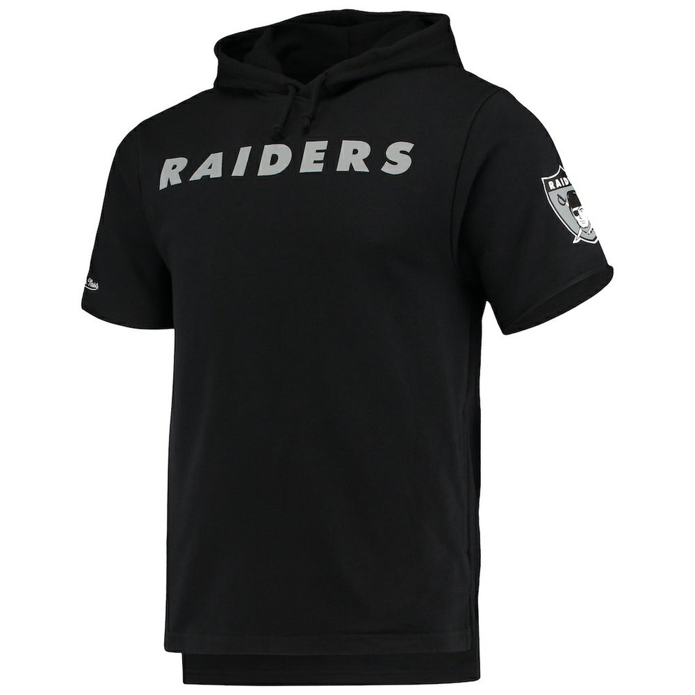 Las Vegas Raiders Game Day Hoodie T-Shirt - Black - Mitchell & Ness
