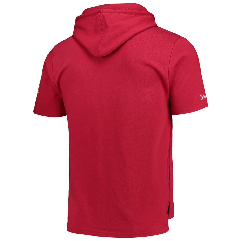 Tampa Bay Buccaneers Game Day Hoodie T-Shirt - Red - Mitchell & Ness