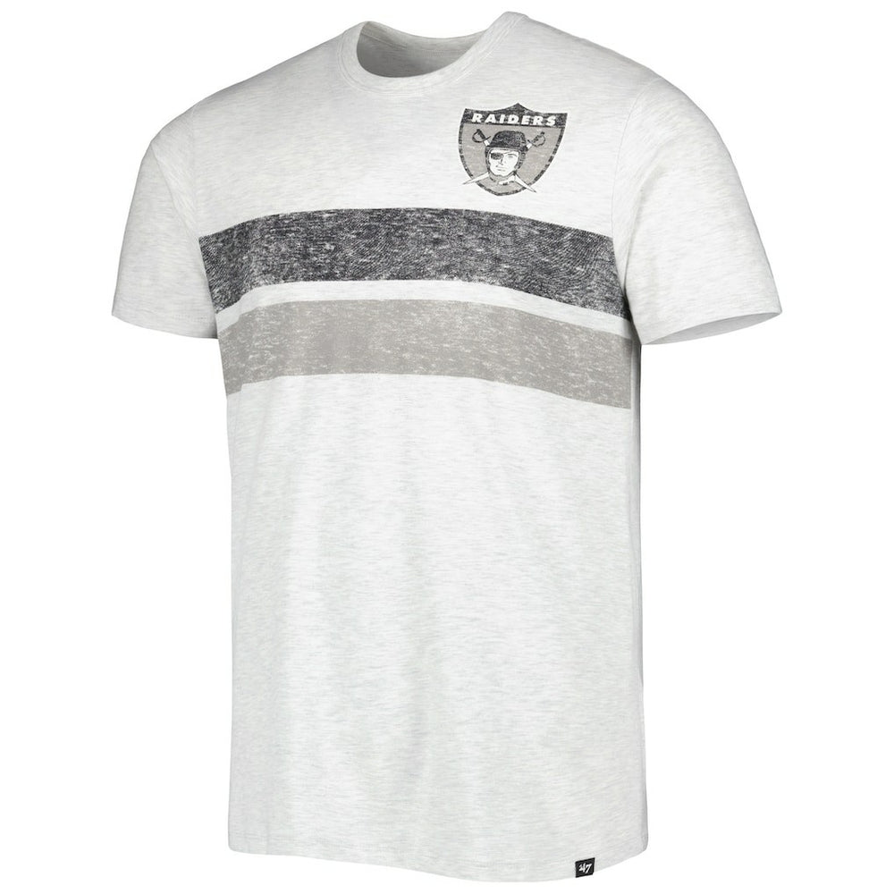 Las Vegas Raiders '47 Franklin Bars Bond T-Shirt - Heathered Gray - 47 brand