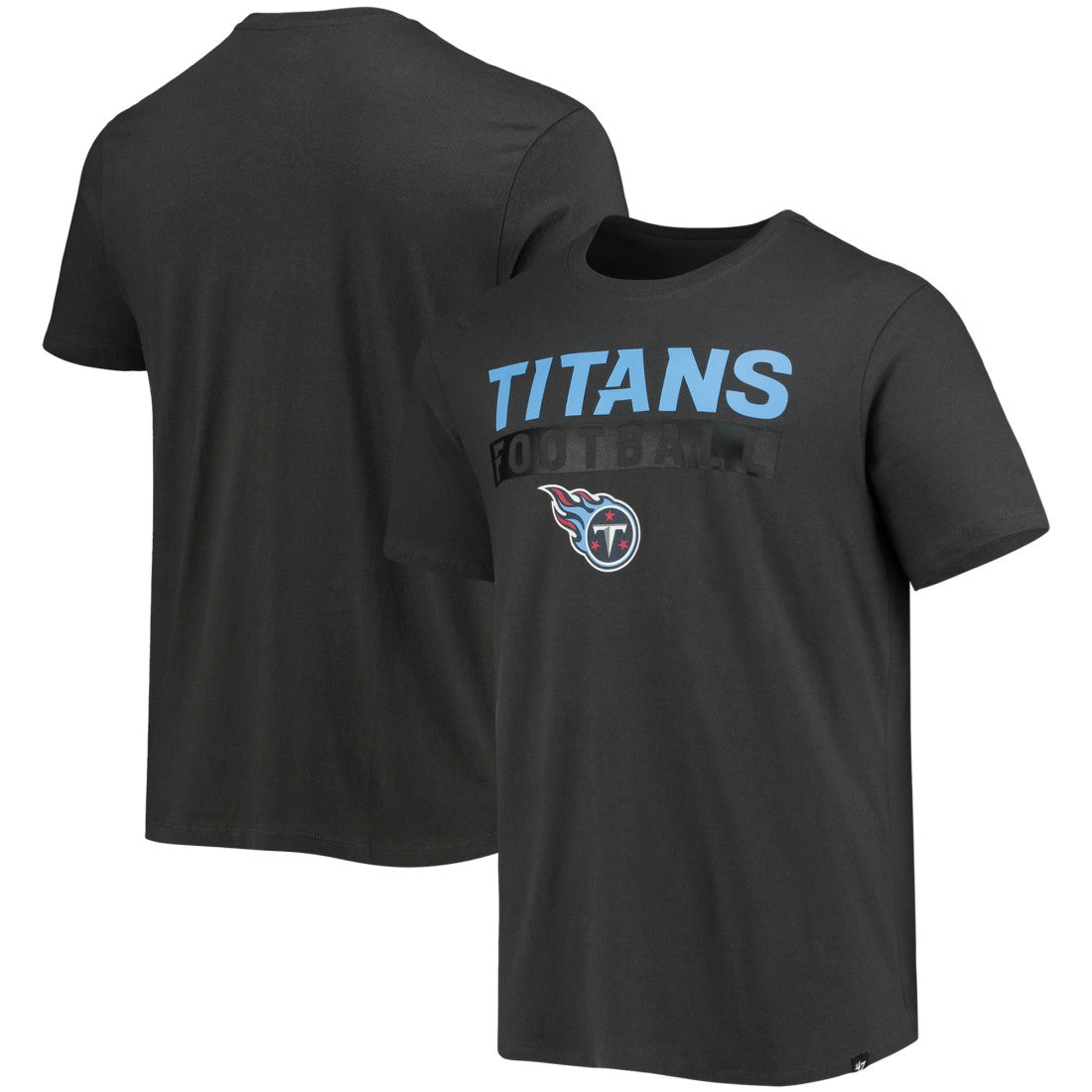Tennessee Titans '47 Dark Ops Super Rival T-Shirt - Charcoal - 47 brand