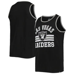 Las Vegas Raiders '47 Edge Super Rival Tank Top - Black - 47 brand