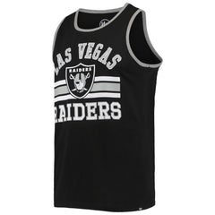 Las Vegas Raiders '47 Edge Super Rival Tank Top - Black - 47 brand