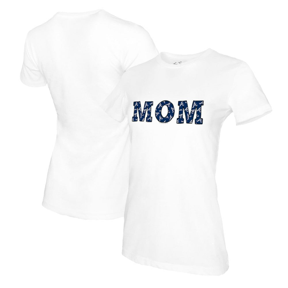 Atlanta Braves Tiny Turnip Women's Mom T-Shirt Discount