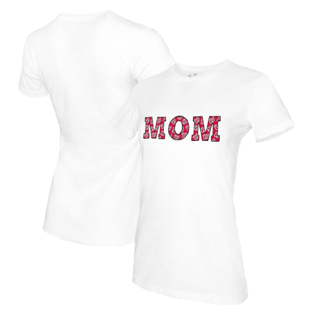 Washington Nationals Tiny Turnip Women's Mom T-Shirt Discount