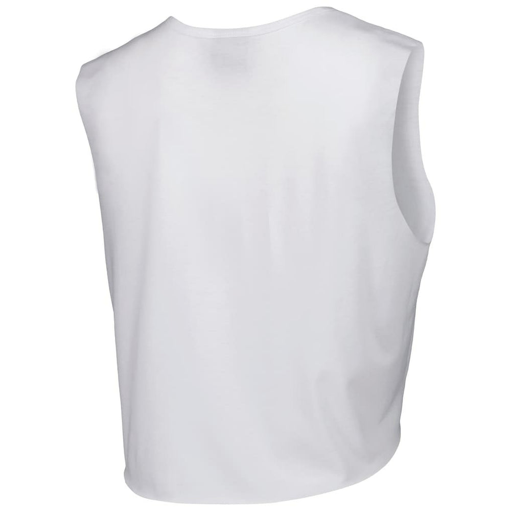 Arizona Cardinals Cuce Women's Sequin Cropped Tank Top - White - NFL