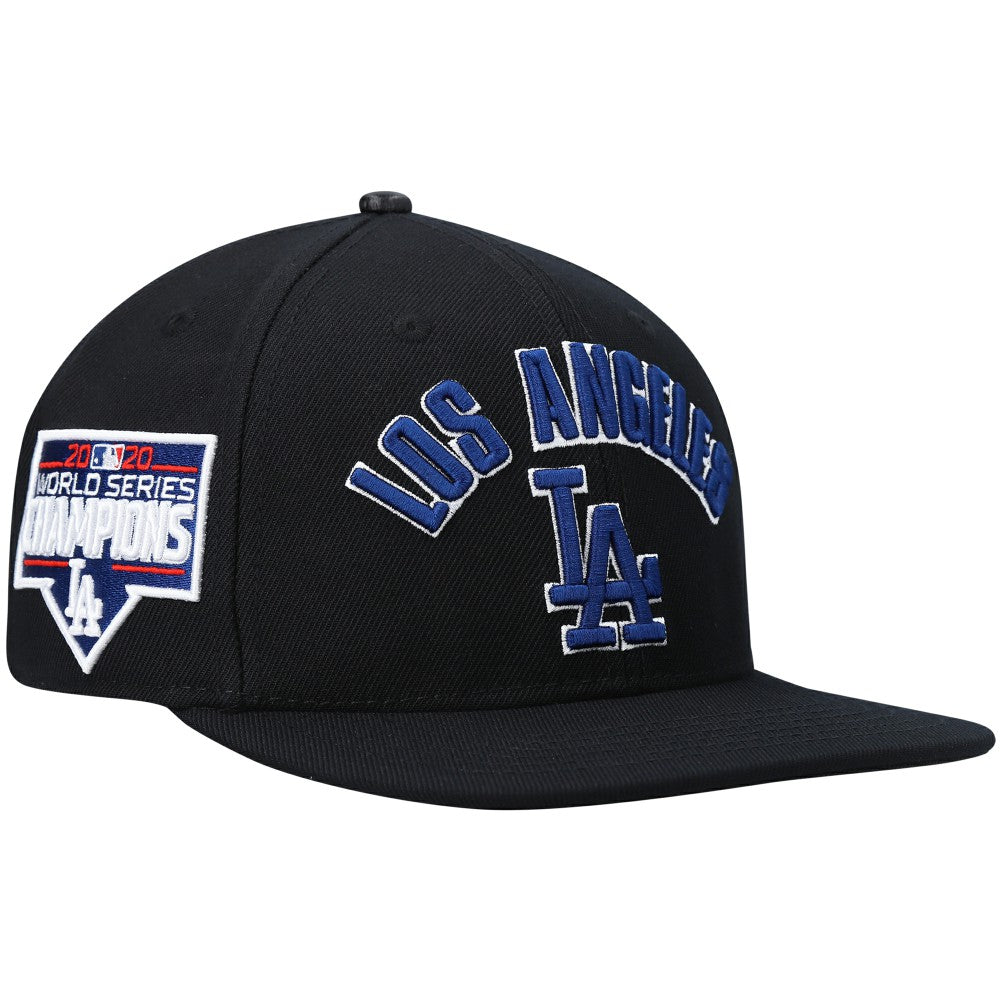 Los Angeles Dodgers Pro Standard Stacked Logo Snapback Hat Sale