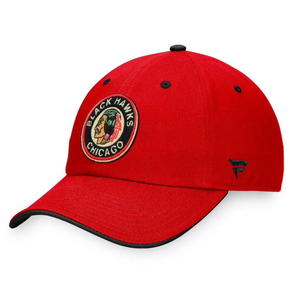 Chicago Blackhawks Fanatics Original Six Adjustable Hat - Red | Fanatics near me